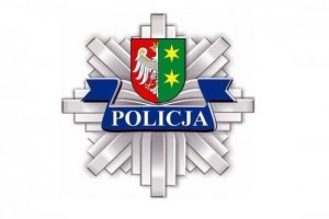 logo międzyrzeckiej policji. Policyjna gwiazda