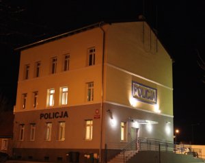 budynek komisariatu Policji w Skwierzynie