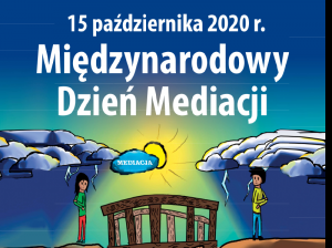 plakat promujący międzynarodowy dzień mediacji